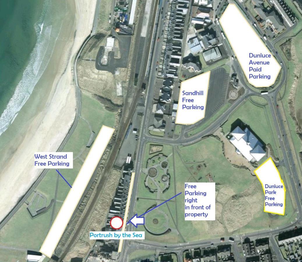 1 Dunluce Park - Portrush By The Seaアパートメント エクステリア 写真
